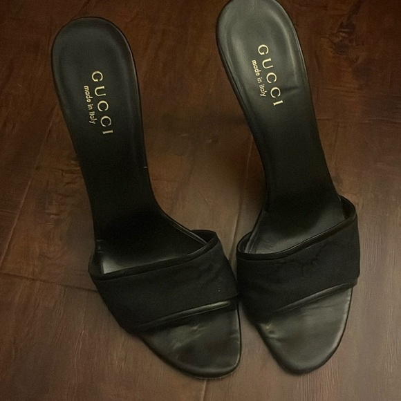 Gucci Y2K Monogram canvas mules - Picture 1 of 8